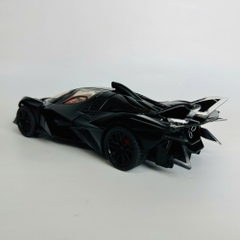 Mô Hình xe Apollp Project Evo đen tỉ lệ 1:24 Hợp kim có thể mở cửa - bánh sau chạy cót - Dài 20cm - cao 4.5cm - nặng 1000gram - Figure Oto - FULL BOX : box màu - SKU : oto406 n3-k12-t2-s3