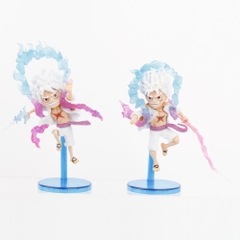 Mô hình OnePiece Bộ 5 Luffy gear 5 trạng thái Nika - Cao 12cm - nặng 400gram - Phụ kiện : Đế - Figure One Piece - Bọc Túi - Hộp Màu - N3-K42-T3-S2