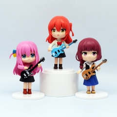 Mô Hình BOCCHI THE ROCK bộ 6 nhân vật - Cao 10-11cm - Nặng 350gram - Figure anime BOCCHI THE ROCK - No Box - Bọc Túi opp