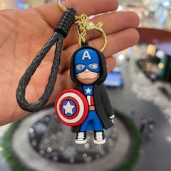 móc khóa captain america đội trưởng mỹ - dây dài 9.5cm mô hình cao 8.5cm - nặng : 50gram - no box n3-k61-t1-s3