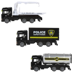 Mô Hình 3 xe Oto Police hợp kim , tỉ lệ 1:64 - Dài 11.5cm - rộng 3.2cm - cao 5cm- SKU : oto-CF17-S4 - ( Vat : 003-03-50 )