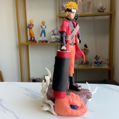 Mô Hình Naruto dáng đứng siêu ngầu có base bản nhỏ cao - 26cm - Nặng - 400gram - Figure Naruto - No Box - N1-ST12