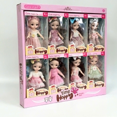 Đồ Chơi Búp Bê Mỹ Hạnh ( Mẫu Ngẫu Nhiên ) . Cao 17cm - ngang 10cm -rộng 5cm . SKU : bb-1910B-1 - bb-1910B-11 K50-T4-S1