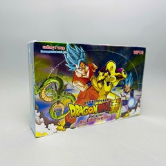 Pack anime Dragonball Supper - 1 Hộp = 36PACK - Mỗi pack có 5 thẻ- Cao 13cm - rộng 19cm - N3-K19-T3-S4