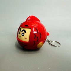 Móc Khoá mô hình shin đổi mặt cosplay cá đỏ - cao : 6.3cm - rộng : 6.1cm - figure shin - No Box