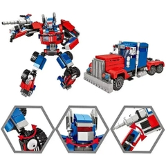 Đồ Chơi Lắp Ghép Lego Optimus Prime , 2 in 1 - 560 hạt - Full Box - Sku : LG-67062