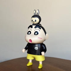 Mô Hình shin labubu ( có thể đựng tiền ) - Cao 35cm - Rộng 14cm - nặng : 350gram - SKU : sh850x - ( Vat : MH001 ) T4