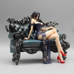 Mô Hình OnePiece Boa ngồi ghế - Cao 16cm - nặng 1200gram - Phụ Kiện : Ghế - Figure OnePiece - Box Nhựa - Hộp màu N1-K32-T4-S1