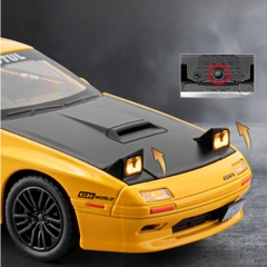 Mô Hình Xe Mazda RX-7 Màu Vàng , tỉ lệ 1:32 Hợp kim có thể mở cửa - bánh sau chạy cót - Dài 16cm - rộng 6.3cm - cao 4.7cm - FULL BOX : box màu SKU : oto554a - ( VAT : 003-01-130)- K51-T3-S1