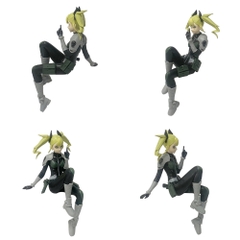 Mô Hình Kaiju No. 8 Kikoru Shinomiya dáng ngồi - Cao 15cm - nặng 150gram - Figure Kaiju No. 8 - Hộp Màu - K61-T2-S3