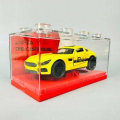 Mô Hình Xe vàng có chữ tỉ lệ 1:36 Hợp kim có thể mở cửa - Dài 12cm - rộng 5cm - cao 3cm - nặng : 300gram - FULL BOX : box màu SKU : oto474f - K55-T3-S7