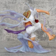 Mô Hình OnePiece luffy gear 5 trạng thái chiến đấu - cao 20cm - nặng 470gram - Figure One Piece - Hộp Màu N4-K15