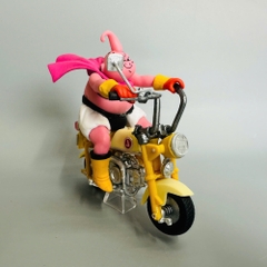 Mô Hình DragonBall mabu béo lái xe máy cao 12cm nặng 300g , Figure DragonBall - Hộp Màu - N1-K7-T3-S3