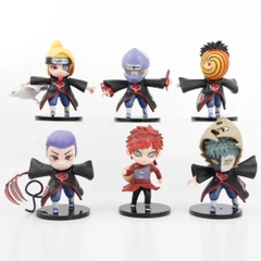 Hàng Cao Cấp - Mô hình Naruto Bộ 6 các nhân vật Naruto Bản A - Cao 9 - 10cm - nặng 100gram - Figure Naruto - No Box
