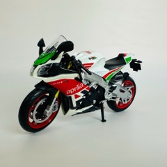 Mô Hình xe motor aprilia rsv4 tỉ lệ 1:12 Hợp kim có thể mở cửa - bánh sau chạy cót - Dài 17cm - cao 10cm - nặng 500gram - Figure Oto - FULL BOX : box màu - SKU : oto409 N3-K12-T4-S2