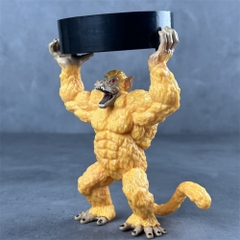 Mô Hình DragonBall Khỉ vàng nâng tạ - cao 15cm nặng 255gram - Figure DragonBall - hộp Màu K28-T1-S10