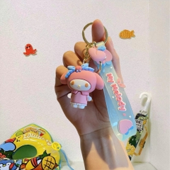 móc khóa kuromi hồng - Dây móc dài : 11cm - Mô Hình Cao : 4.7cm - Nặng : 50gram - No Box : bọc túi OPP - K79-T1-S9