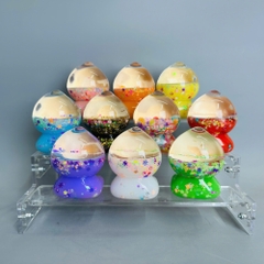 Mô hình charm quả đào size to kích thước cao : 8cm nhiều màu decor siêu xinh - no box N1-CT