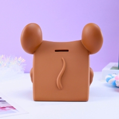 Mô Hình Chuột Jerry tam giác ( Có Thể Đựng Tiền ) - Cao 16.5cm - Rộng 14cm- Ngang 18.5cm - nặng : 300gram - SKU : sh850k - ( Vat : MH001-01 ) T4