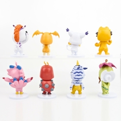 Mô Hình Digimon Adventure bộ 8 nhân vật Bản B Cao : 8-10cm - Nặng : 400gram - Figure Digimon Adventure - No Box - Bọc Túi Opp n3-k40-t2-s1