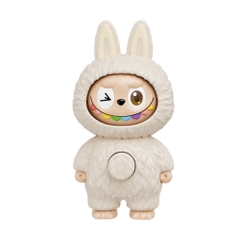 Đồ Chơi Trẻ Em Labubu trắng xoay mặt - Cao 10cm - Nặng 200gram - No Box K76-T1-S11