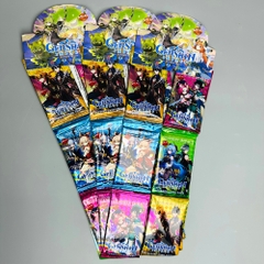 Dây pack thẻ genshin impact- 1 túi có 3 dây - 1 dây có 12 pack - 1 pack có 5 thẻ n3-k32-t3-s3