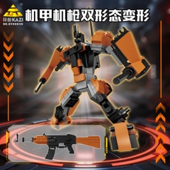 Đồ Chơi Lắp Ghép Combo 4 Súng 2IN1 có thể lắp cả súng và robot - Hộp Dài : 32cm - Ngang : 22cm - Nặng : 1000gram - Full Box - SKU : LG-02 - K57-T3-S9