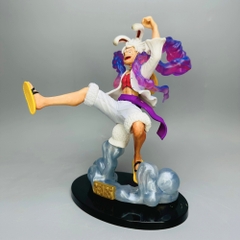 Mô Hình OnePiece Luffy gear 5 tai thỏ đế đen siêu đẹp Cao 21cm - Nặng 500gram , Figure OnePiece - No box - N4-K5