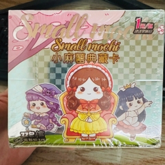 Pack anime thẻ Small mochi ( 32 Pack 1 hộp - 1 Pack có 5 thẻ ) - dài 14 - cao 13cm - Hộp màu n3-k19-t3-s2