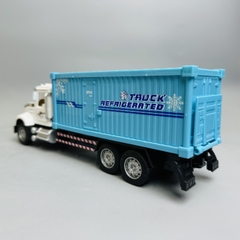 Mô Hình xe chở công hàng tỉ lệ 1:24 Hợp kim có thể mở cửa - bánh sau chạy cót - Dài 25cm - rộng 7cm - cao 10cm - nặng : 500gram - FULL BOX : box màu SKU : oto272