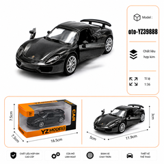 Xe thể thao nhiều màu sắc chất liệu hợp kim , tỉ lệ 1:36 : SKU : oto-YZ39888 ( Vat : 103-01-35 )
