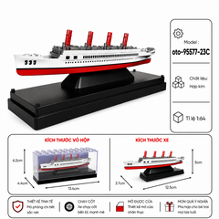 Mô Hình Xe Khách Chở Người -  tỉ lệ 1:64 chất liệu hợp kim - SKU : oto-95577-23E - ( VAT : 103-01-20 ) - K157-T2-S9