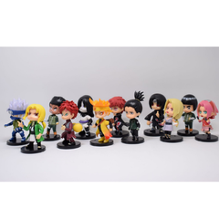 Mô hình đồ chơi - combo12 nhân vật Naruto Sakura Gaara Shikamaru Itachi Kakashi Lee Orochimaru Tsunade... -  Naruto - No Box - N3-K46-T1-S3