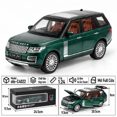 Xe thể thao tỉ lệ 1:24 - chất liệu bằng hợp kim - Có đèn và âm thanh Tính năng mở full cửa - SKU : oto-C4022 ( VAT : 103-01-190 )