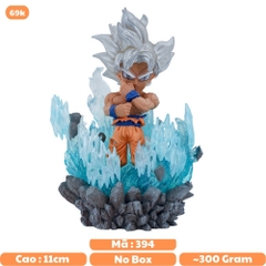Mô hình đồ chơi - SonGoku bản năng vô cực , có led , Cao 11cm  - Dragon Ball - No box - N1-K38-T2-S10