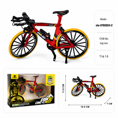 Mô Hình xe đạp đua tỉ lệ 1:8 - Dài 19.5cm - rộng 5cm - cao 12cm - nặng : 200gram - FULL BOX . SKU : XYB2024-2 - (VAT: 103-04-60)