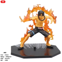 ( Hàng Thường ) Mô hình  ACE  Cao 15cm đế không chữ  - Bộ Fzero - One Piece - No box - ( A - 15 )