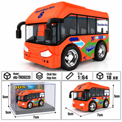 Mô hình Xe Buýt bằng thép hợp kim - SKU : oto-TL39220 - (VAT : 103-17-30 )