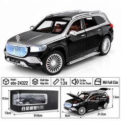Xe thể thao tỉ lệ 1:24 - chất liệu bằng hợp kim - Có đèn và âm thanh Tính năng mở full cửa - SKU : oto-24322 ( VAT : 103-01-190 )