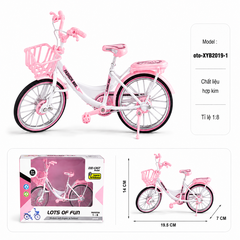 Xe đạp trẻ con hợp kim tỉ lệ 1:8 - SKU : oto-XYB2019-1 ( VAT :103-04-60 )