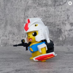 Mô Hình Pokemon pikachu cosplay dáng đứng - Cao 10cm - nặng 300gram - Figure pokemon - No Box - K9-T2-S7