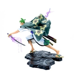 Mô hình đồ chơi - Zoro Wano mẫu mới 3 vòng hắc kiếm -  One Piece - No box - N4-K14