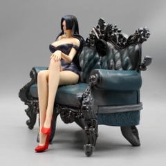 Mô Hình OnePiece Boa ngồi ghế - Cao 16cm - nặng 1200gram - Phụ Kiện : Ghế - Figure OnePiece - Box Nhựa - Hộp màu N1-K32-T4-S1