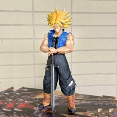 Mô Hình Dragon Ball Trunks dáng đứng chống kiếm - cao 26cm - nặng 400gram - DragonBall -(VAT MH001)- K29-T2-S8