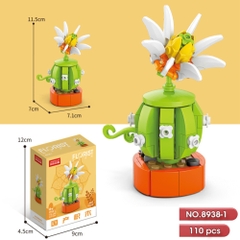 Bộ lắp ghép hoa 110pcs . SKU: LG-8938-1 ( VAT 001-06-11 ) K118-T1-S1