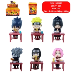 ( Giá 1 con - Bộ 6 con - Đặt Số Lượng 6 ) - Bộ 6 nhân vật Naruto - SKU : hm193 - (VAT : G873-84)