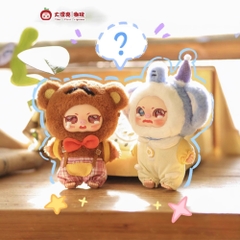 Hàng Chính Hãng - Blinbox babythree Heo Học Viện mắt dưng blind box set 8 ngẫu nhiên - cao ~ 18cm - Nặng 500gram - Túi Mù - Hộp Màu