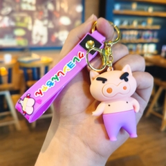 Móc Khóa lợn - Dây móc dài : 9cm - Mô Hình Cao : 7.6cm - Nặng : 50gram - No Box : bọc túi OPP N3-K62-T5- S1