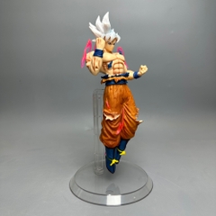 Mô Hình Dragon Ball  songoku vô cực tóc trắng cởi trần dang tay - Cao 24cm - Nặng 300gram - Figure DragonBall - No box - N1-K37-T1-S11