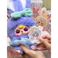 Hàng Chính Hãng Baby Three Thỏ Thị Trấn v2 Lily Rabbit Town V2 BLINDBOX ngẫu nhiên - cao 20cm - Nặng 500gram - Túi Mù - Hộp Màu